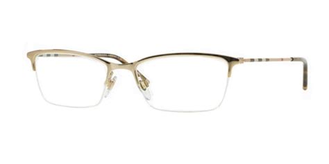 burberry eyeglasses be1278 1145 light gold 53 17 140|Burberry BE1278 Eyeglass Frames .